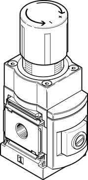 MS6-LRP-1/4-D2-A8 FESTO 精密减压阀：工业控制的精确之选