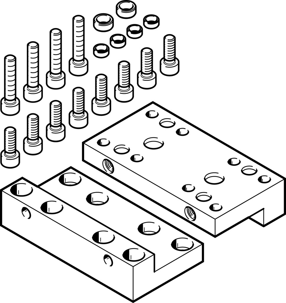 EHAM-H1-25-L2-80 FESTO 连接板组件介绍