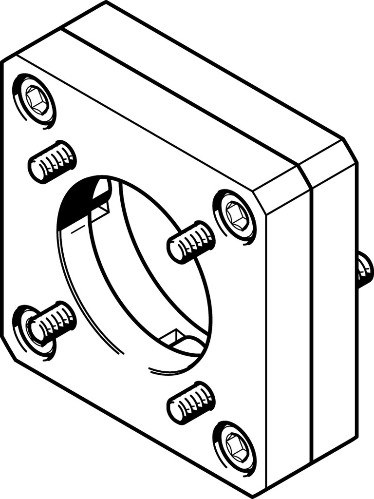 EAMF-A-64A/B-60G/H FESTO 电机安装法兰：性能卓越，稳定耐用