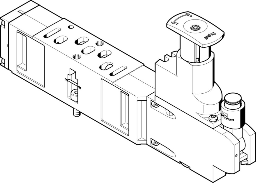 VABF-S3-1-R1C2-C-10 FESTO 减压阀板：精确控制，高效集成